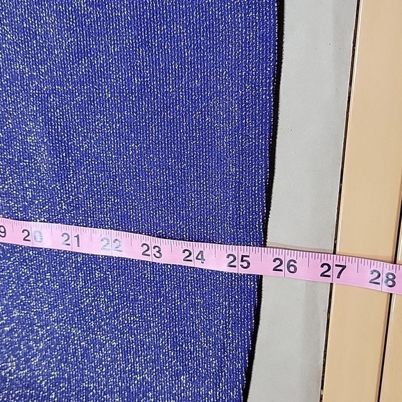 Carolyn Strauss Size 1X Purple and Gold Cardigan Set, Excellent Used Condition - Picture 6 of 16